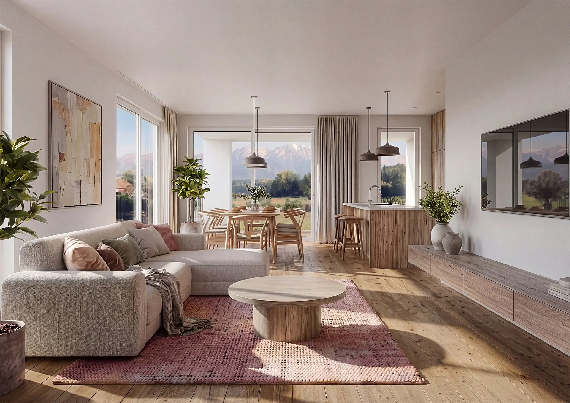 Lumar Referenzhaus — Innenansicht